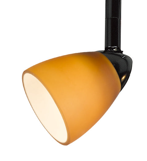 Cal Lighting HT-954-BK/AM One Light Track Fixture, Black