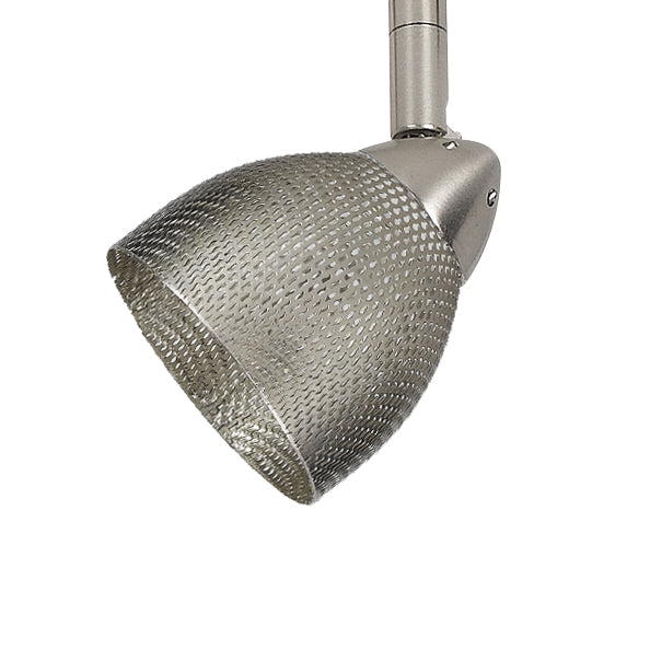 Cal Lighting HT-954-BS/MBS One Light Track Fixture, Brushed Steel