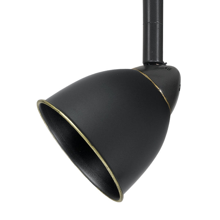 Cal Lighting HT-954-DB/CDB One Light Track Fixture, Dark Bronze