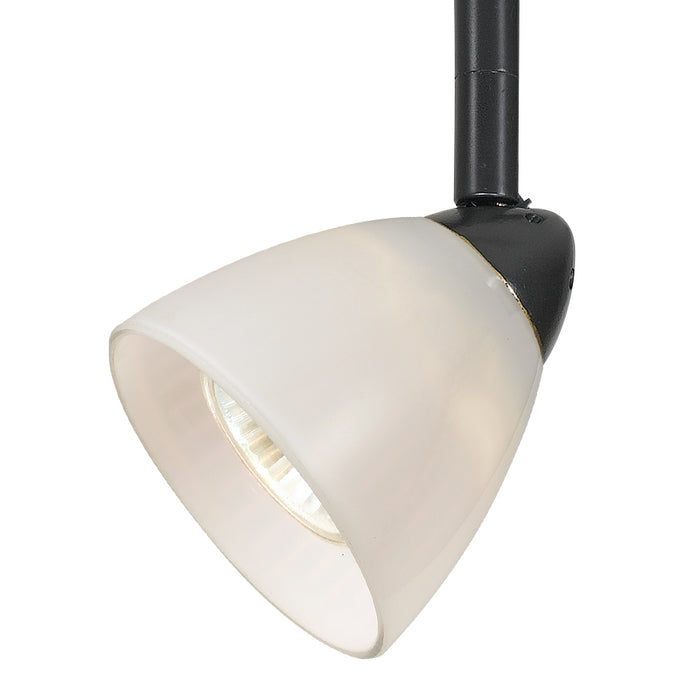 Cal Lighting HT-954-DB/WH One Light Track Fixture, Dark Bronze