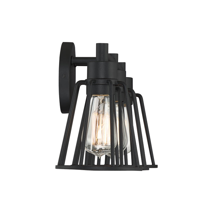 Quoizel ATT8603EK Three Light Bath Fixture, Earth Black