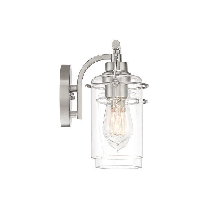 Quoizel EMR8602BN Two Light Bath Fixture, Brushed Nickel