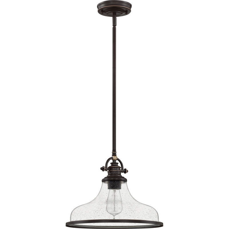 Quoizel GRTS2814PN One Light Pendant, Palladian Bronze