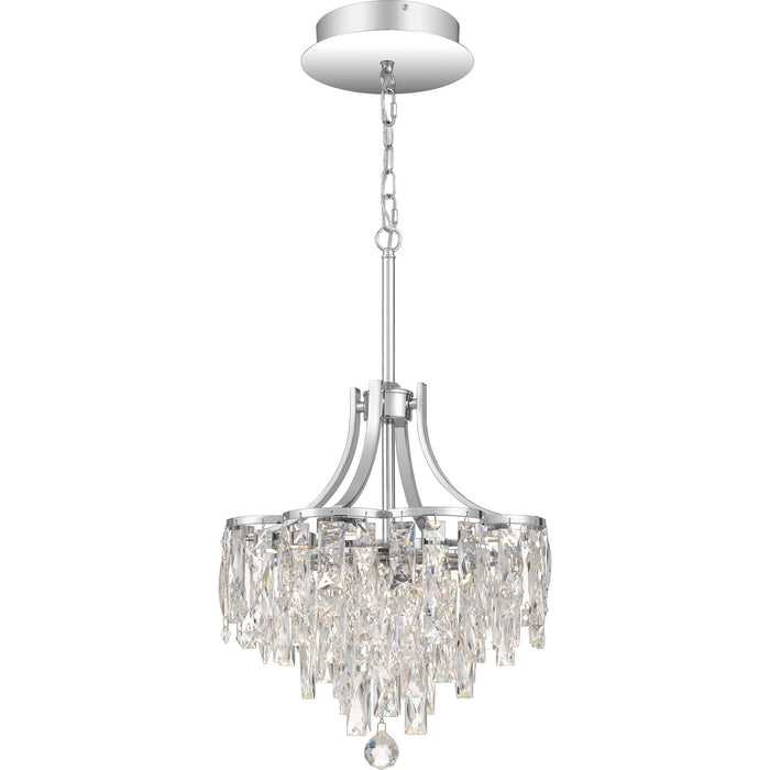 Quoizel PCBO2816C LED Pendant, Polished Chrome