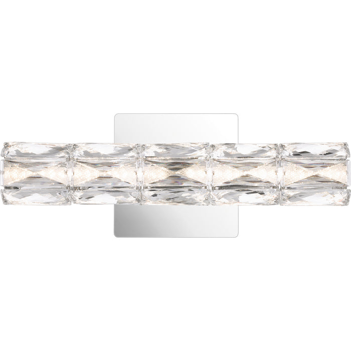 Quoizel PCLU8515C LED Bath Fixture, Polished Chrome