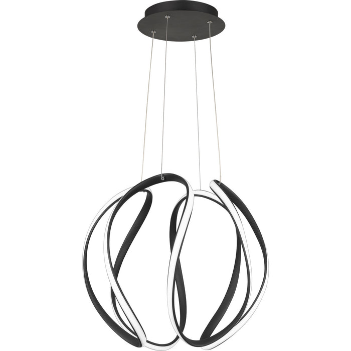 Quoizel PCWN2818EK LED Pendant, Earth Black
