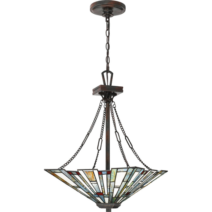 Quoizel TFMK2817VA Three Light Pendant, Valiant Bronze
