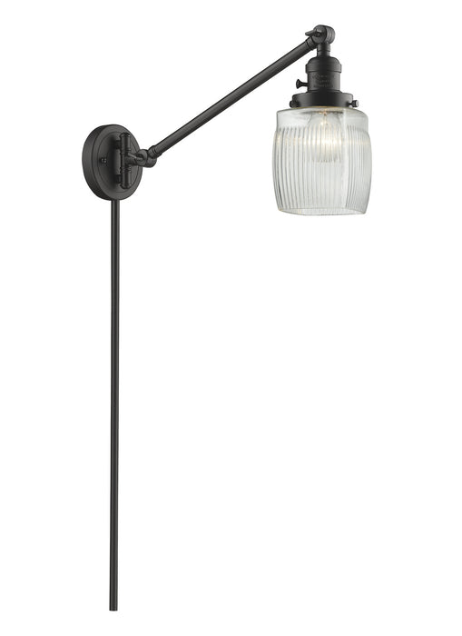 Innovations 237-OB-G302 One Light Swing Arm Lamp, Oil Rubbed Bronze