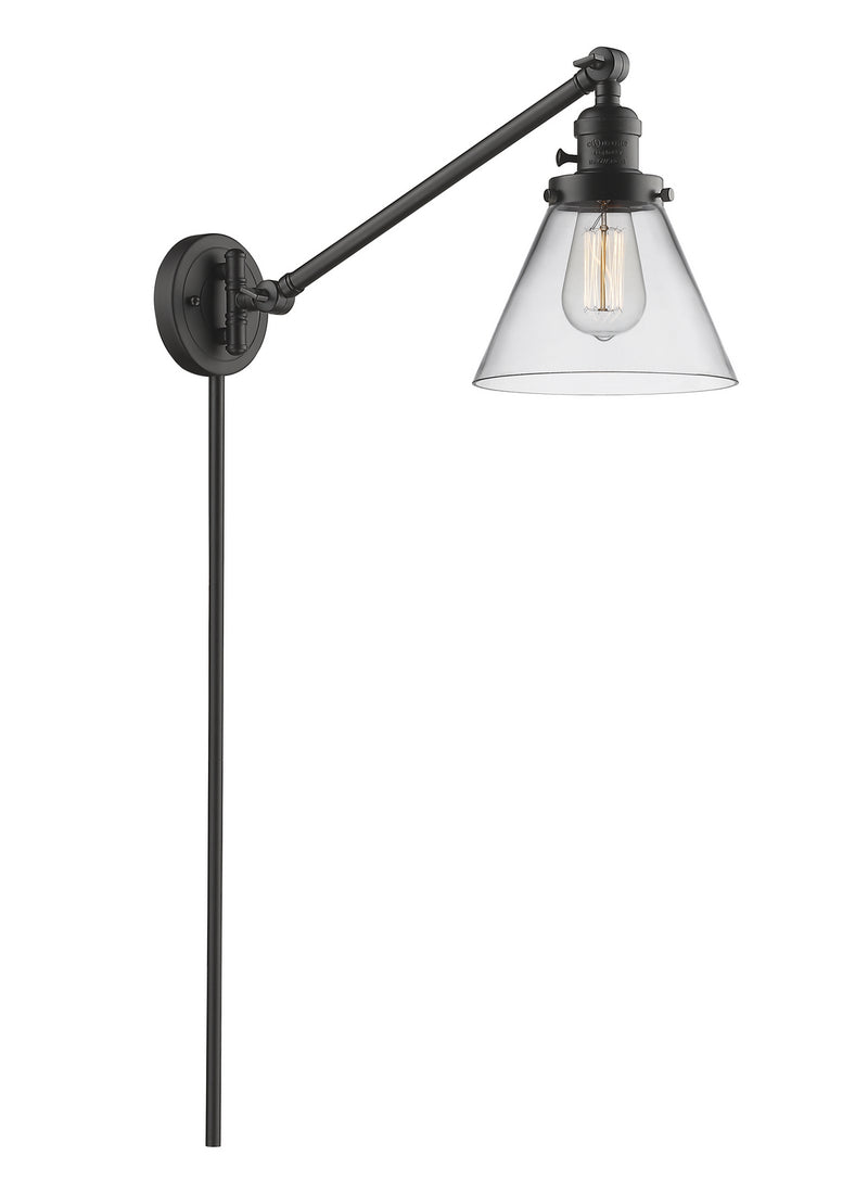 Innovations 237-OB-G42-LED LED Swing Arm Lamp, Oil Rubbed Bronze