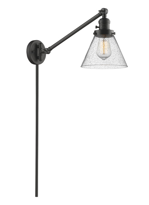 Innovations 237-OB-G44-LED LED Swing Arm Lamp, Oil Rubbed Bronze