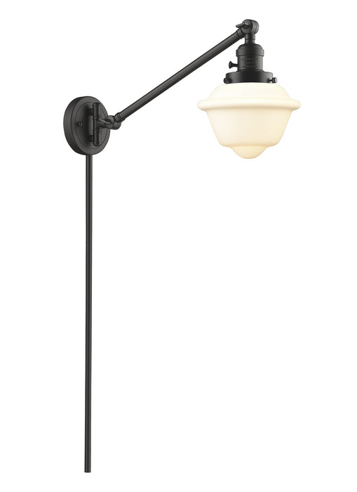 Innovations 237-OB-G531 One Light Swing Arm Lamp, Oil Rubbed Bronze