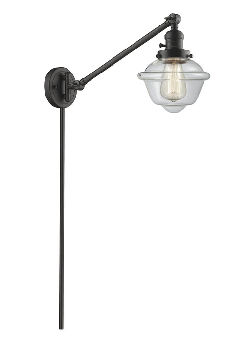 Innovations 237-OB-G532 One Light Swing Arm Lamp, Oil Rubbed Bronze