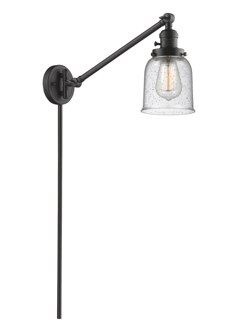 Innovations 237-OB-G54 One Light Swing Arm Lamp, Oil Rubbed Bronze