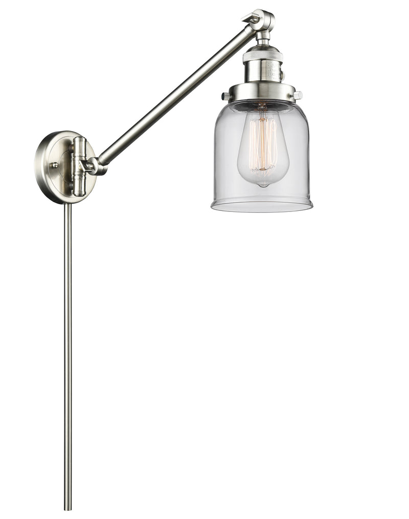 Innovations 237-SN-G52-LED LED Swing Arm Lamp, Brushed Satin Nickel
