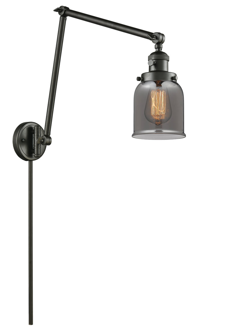 Innovations 238-OB-G53 One Light Swing Arm Lamp, Oil Rubbed Bronze