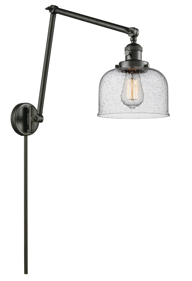 Innovations 238-OB-G74 One Light Swing Arm Lamp, Oil Rubbed Bronze