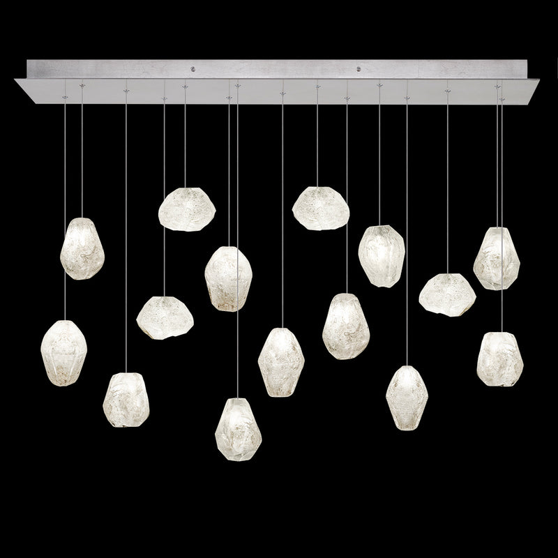 Fine Art 853740-13LD LED Pendant, Silver