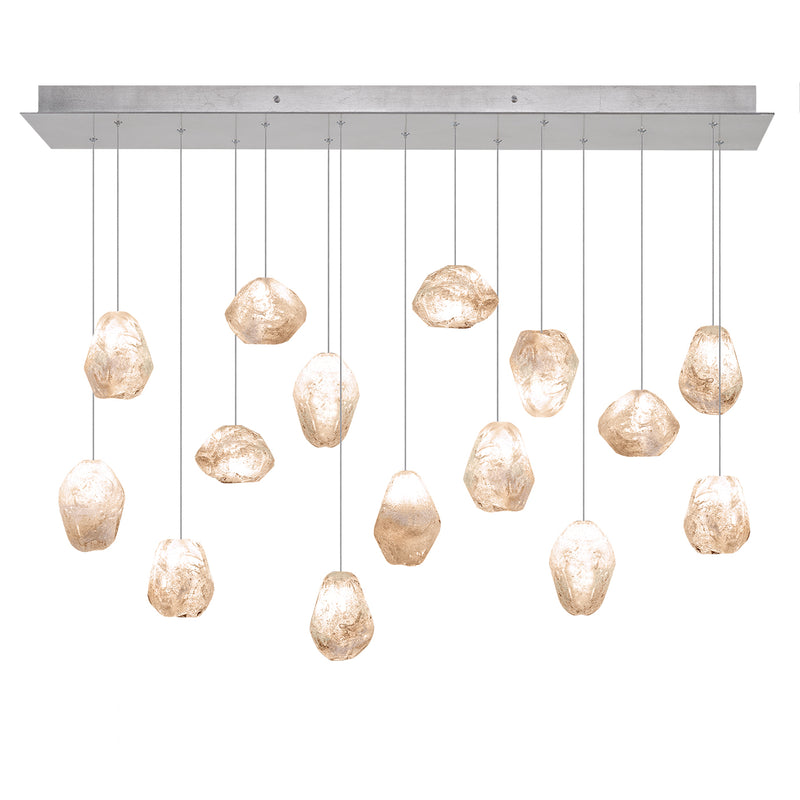 Fine Art 853740-14LD LED Pendant, Silver