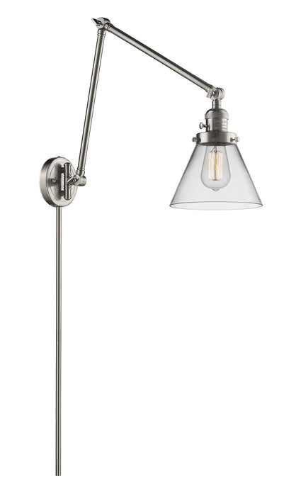 Innovations 238-SN-G42-LED LED Swing Arm Lamp, Brushed Satin Nickel