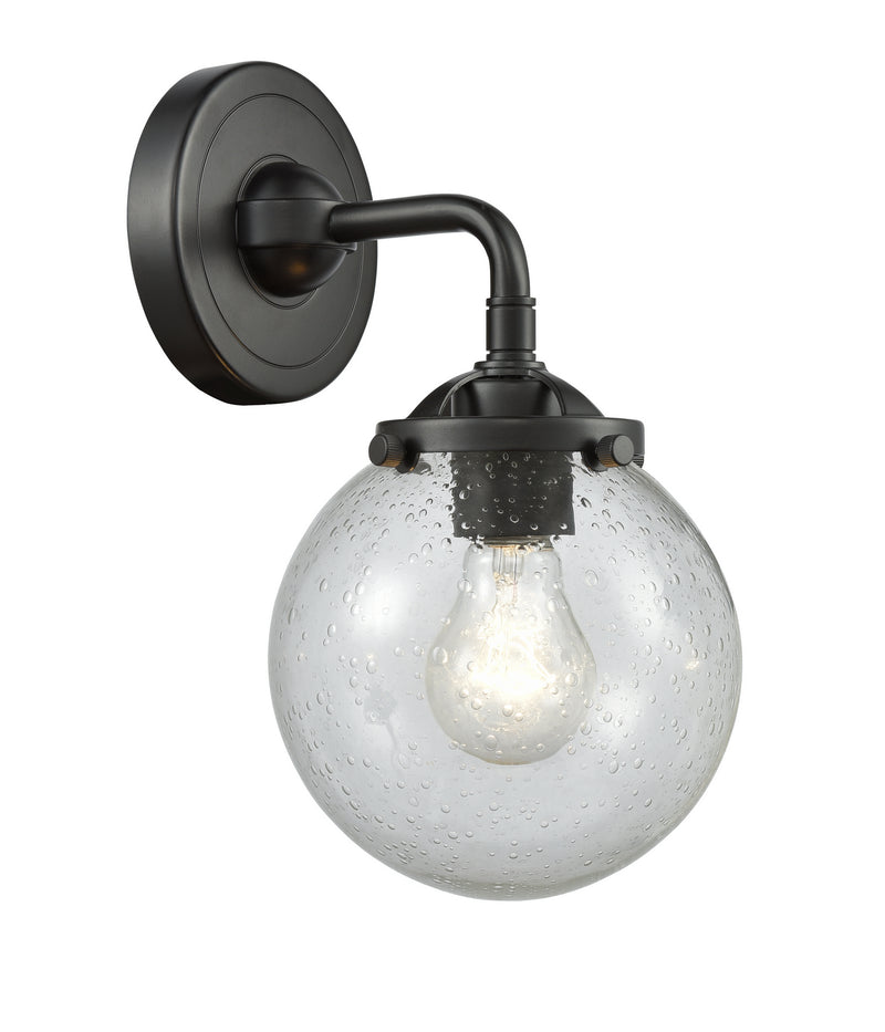 Innovations 284-1W-OB-G204-6 One Light Wall Sconce, Oil Rubbed Bronze