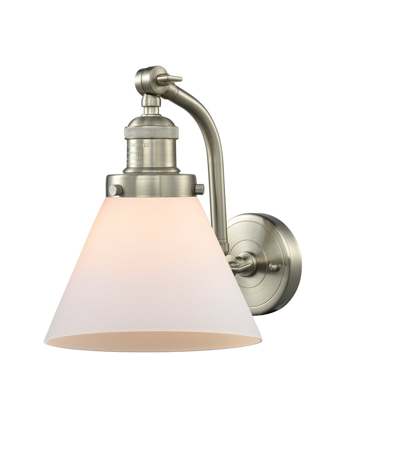 Innovations 515-1W-SN-G41 One Light Wall Sconce, Brushed Satin Nickel