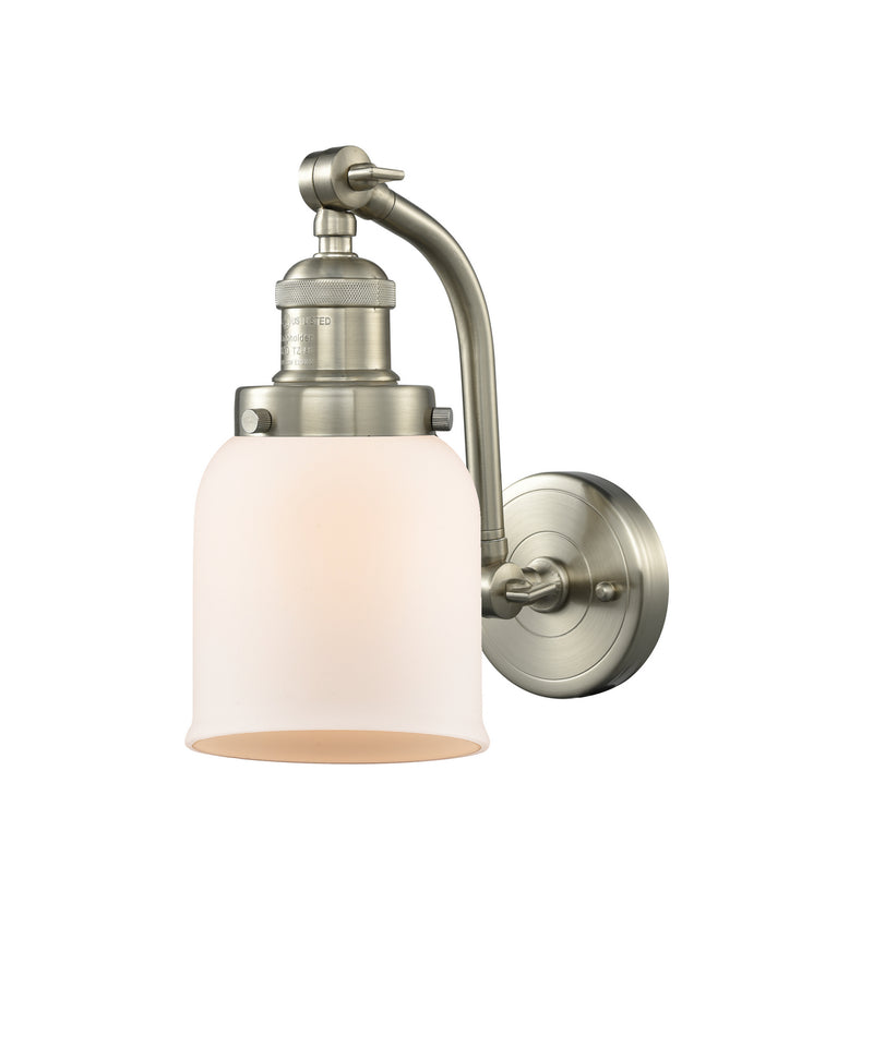 Innovations 515-1W-SN-G51 One Light Wall Sconce, Brushed Satin Nickel
