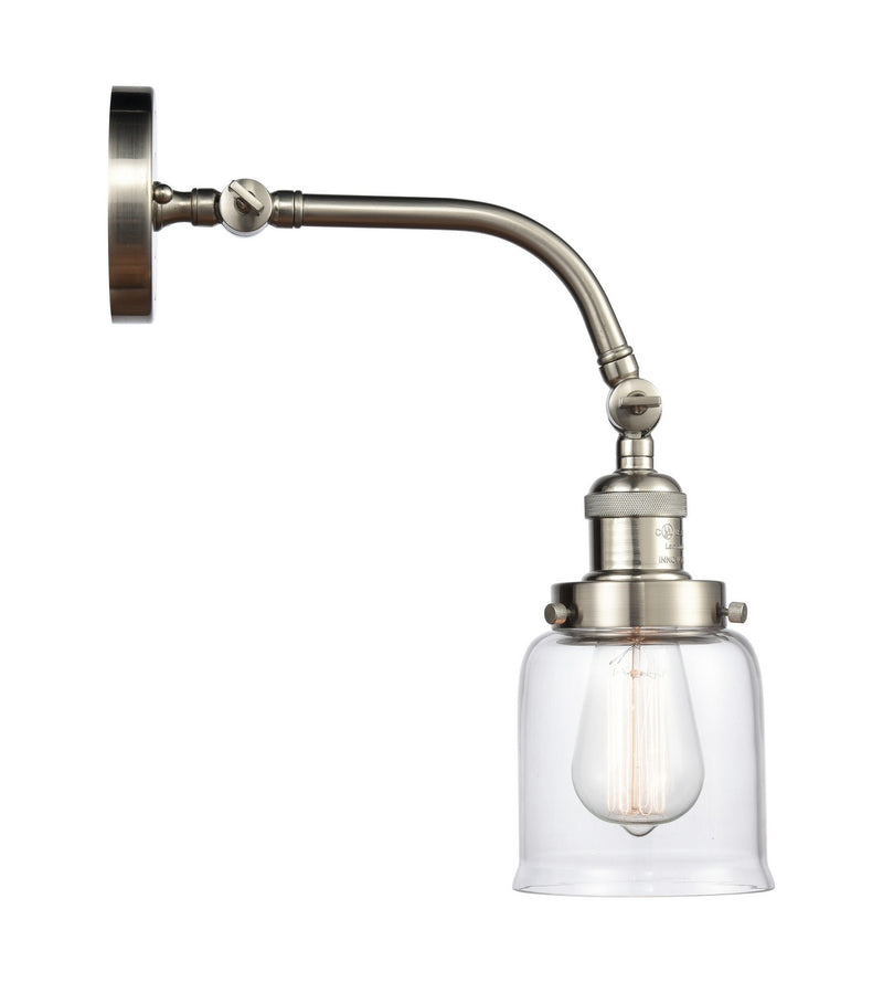 Innovations 515-1W-SN-G52 One Light Wall Sconce, Brushed Satin Nickel