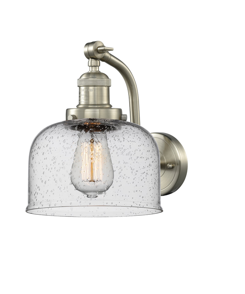 Innovations 515-1W-SN-G74 One Light Wall Sconce, Brushed Satin Nickel