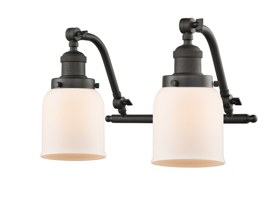 Innovations 515-2W-OB-G51 Two Light Bath Vanity, Oil Rubbed Bronze