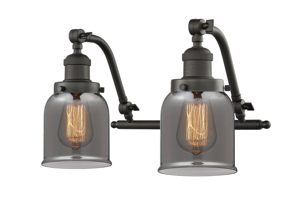 Innovations 515-2W-OB-G53 Two Light Bath Vanity, Oil Rubbed Bronze