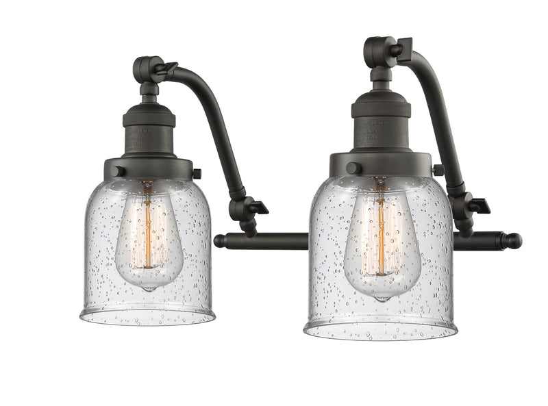 Innovations 515-2W-OB-G54 Two Light Bath Vanity, Oil Rubbed Bronze