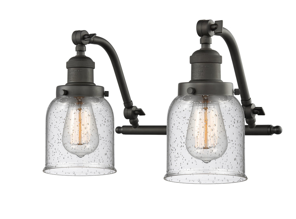 Innovations 515-2W-OB-G54 Two Light Bath Vanity, Oil Rubbed Bronze