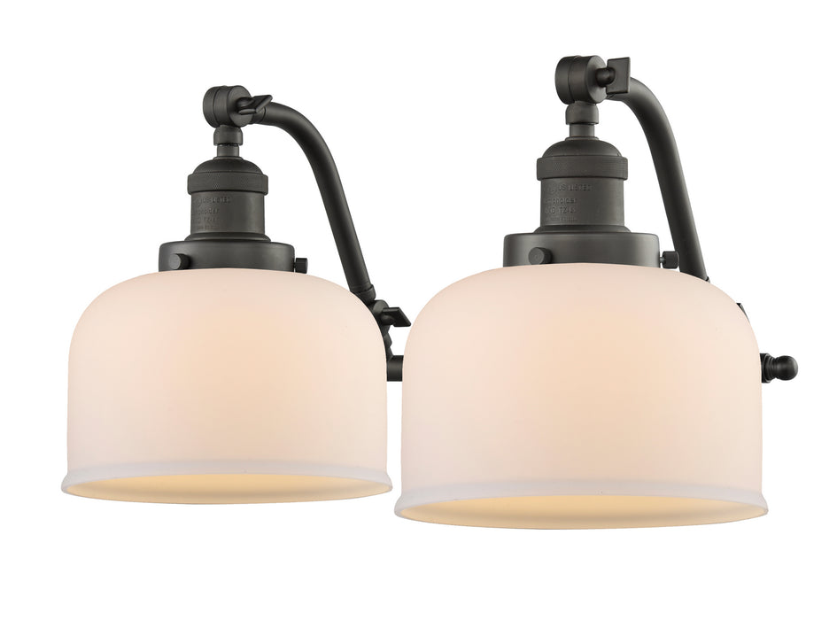 Innovations 515-2W-OB-G71 Two Light Bath Vanity, Oil Rubbed Bronze