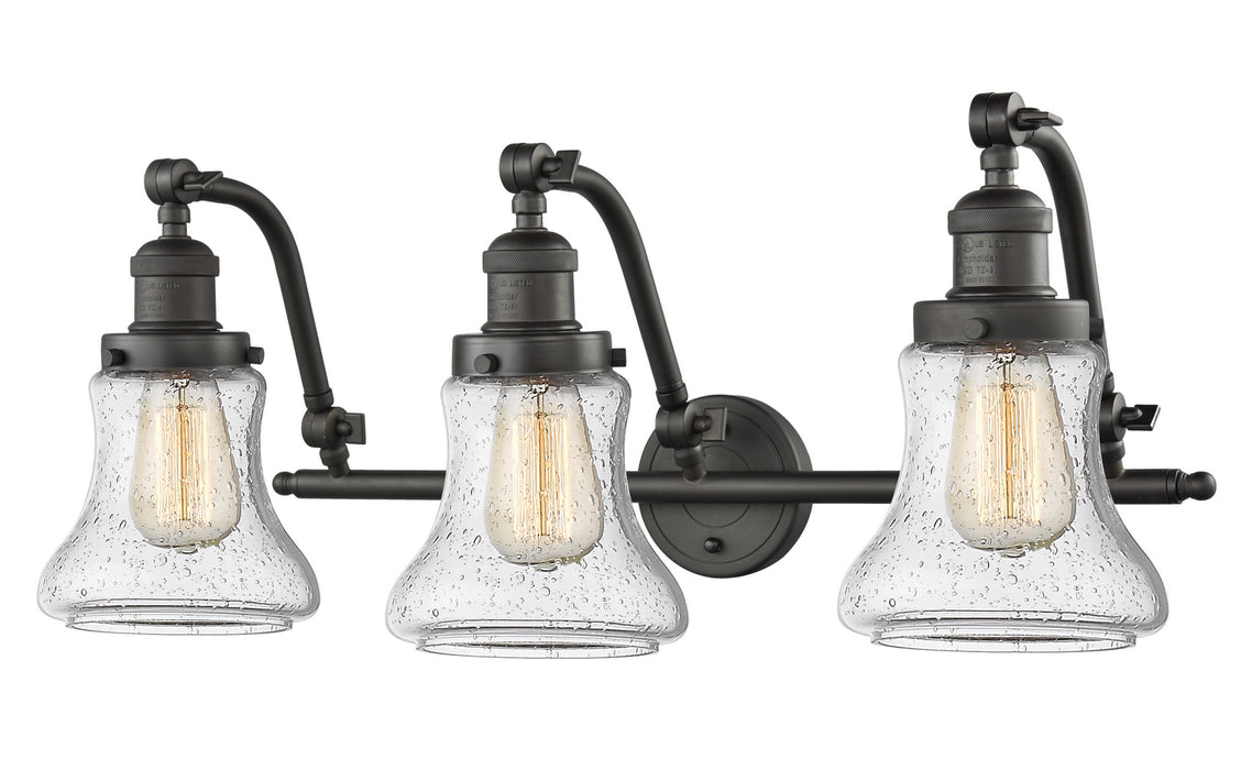 Innovations 515-3W-OB-G194 Three Light Bath Vanity, Oil Rubbed Bronze