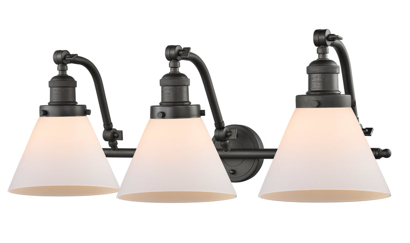 Innovations 515-3W-OB-G41 Three Light Bath Vanity, Oil Rubbed Bronze