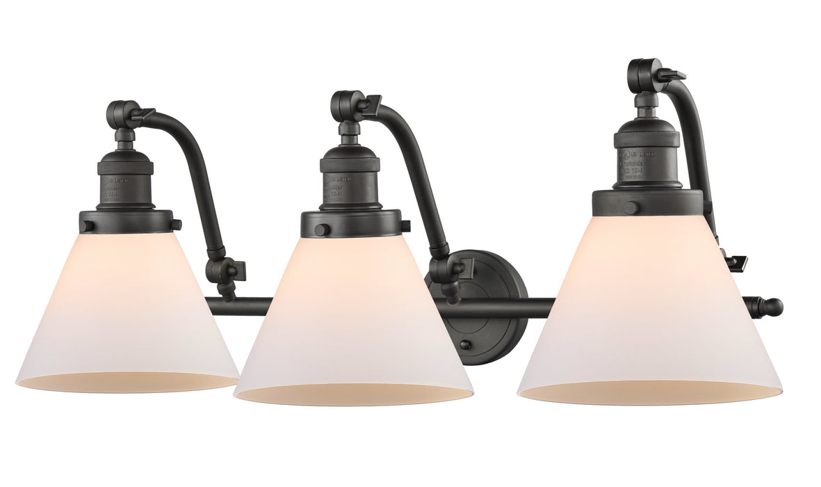Innovations 515-3W-OB-G41 Three Light Bath Vanity, Oil Rubbed Bronze