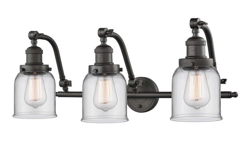 Innovations 515-3W-OB-G52 Three Light Bath Vanity, Oil Rubbed Bronze