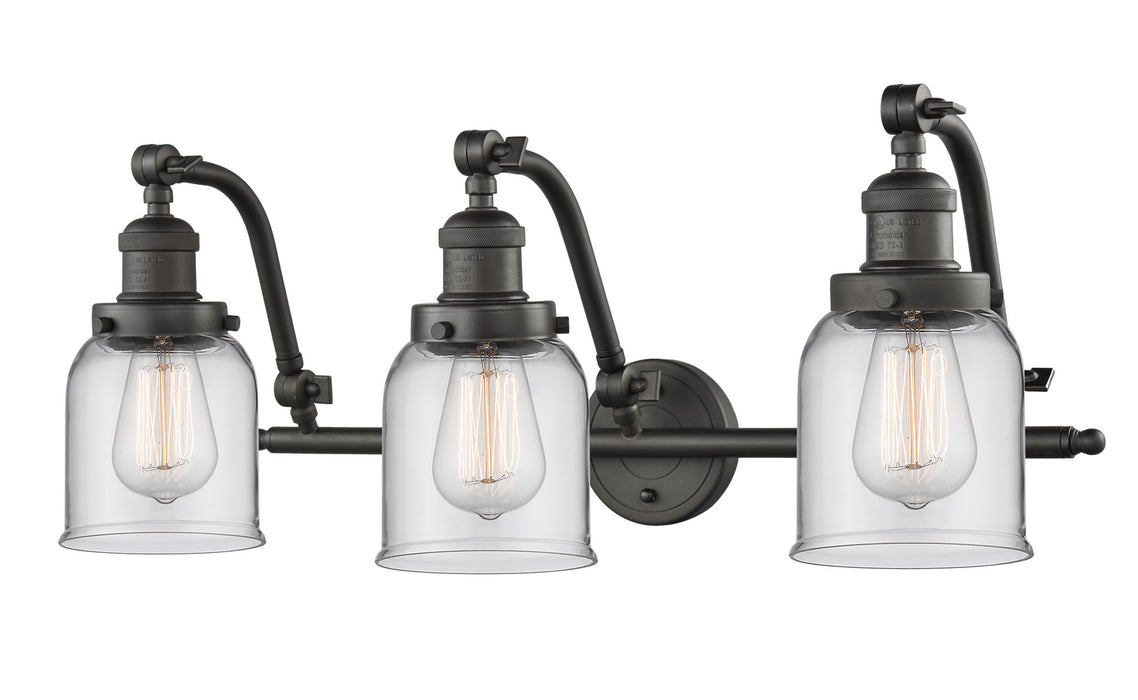 Innovations 515-3W-OB-G52 Three Light Bath Vanity, Oil Rubbed Bronze