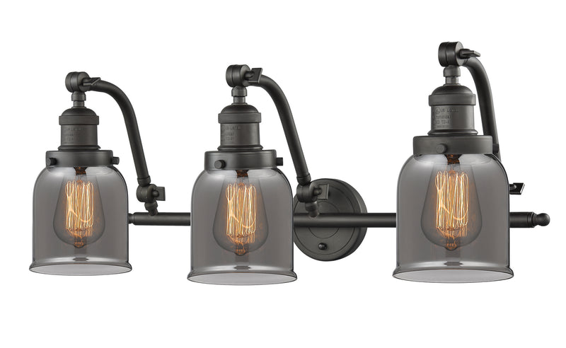 Innovations 515-3W-OB-G53 Three Light Bath Vanity, Oil Rubbed Bronze