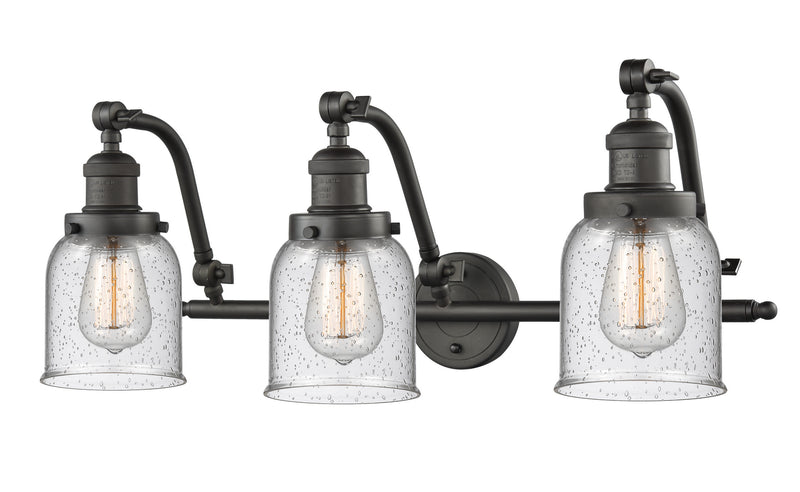 Innovations 515-3W-OB-G54 Three Light Bath Vanity, Oil Rubbed Bronze