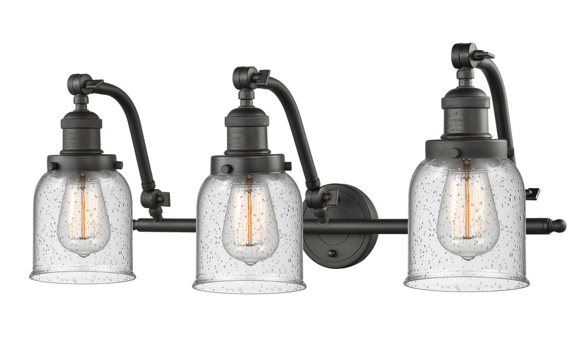 Innovations 515-3W-OB-G54 Three Light Bath Vanity, Oil Rubbed Bronze