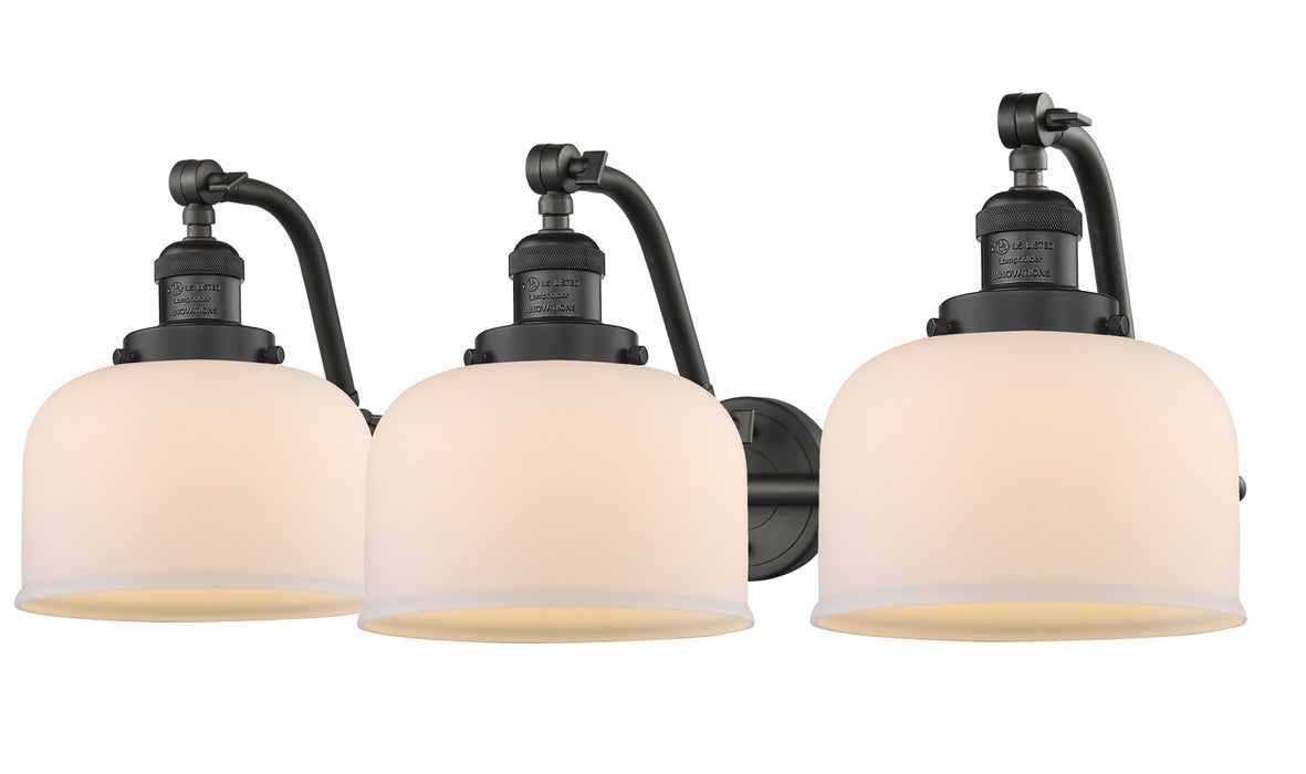Innovations 515-3W-OB-G71 Three Light Bath Vanity, Oil Rubbed Bronze