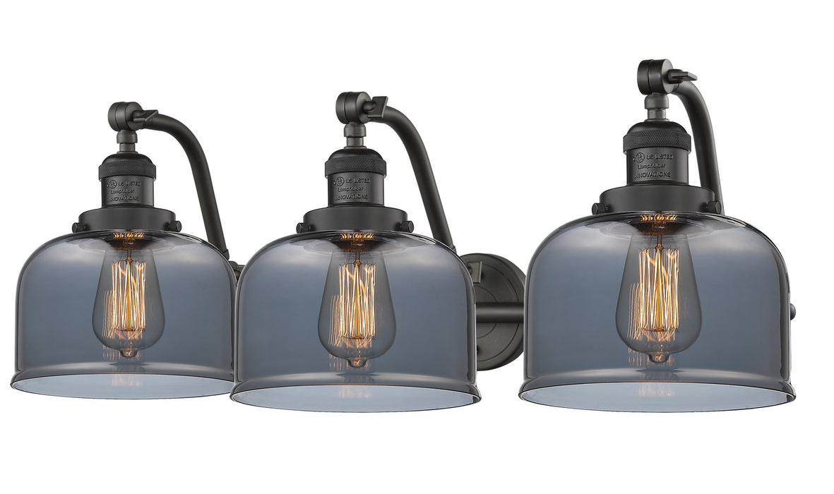 Innovations 515-3W-OB-G73 Three Light Bath Vanity, Oil Rubbed Bronze