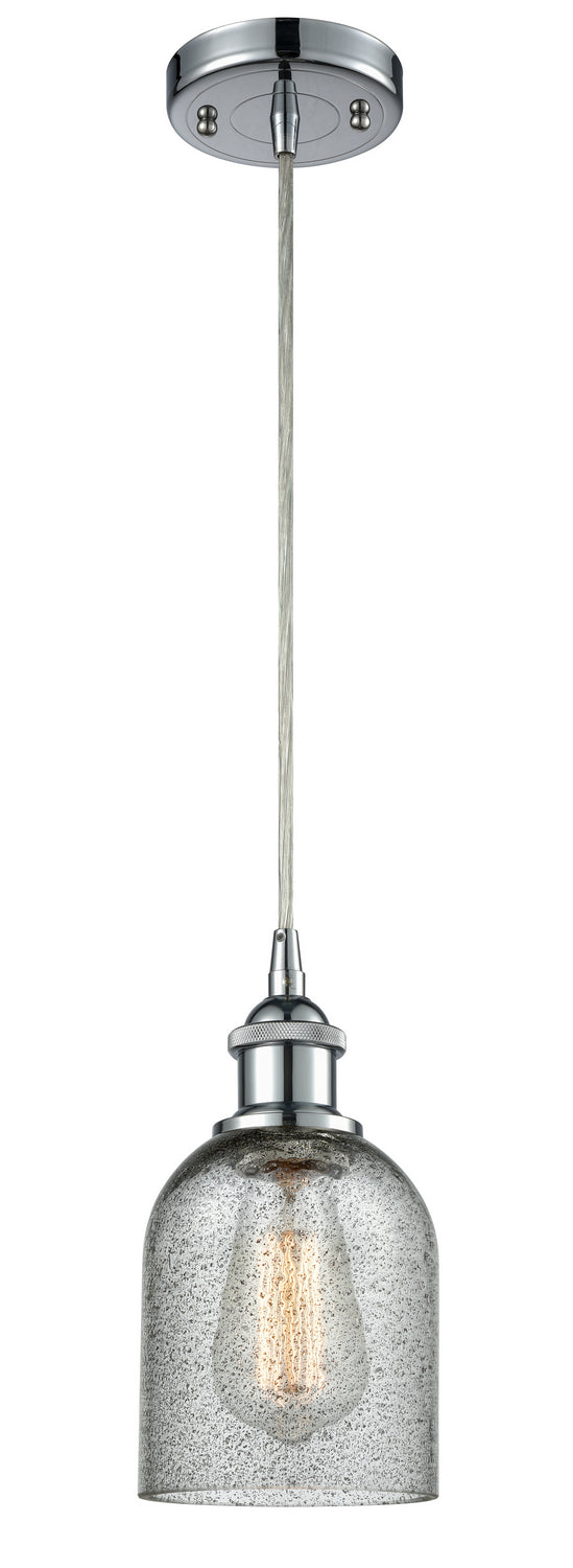 Innovations 516-1P-PC-G257 One Light Mini Pendant, Polished Chrome