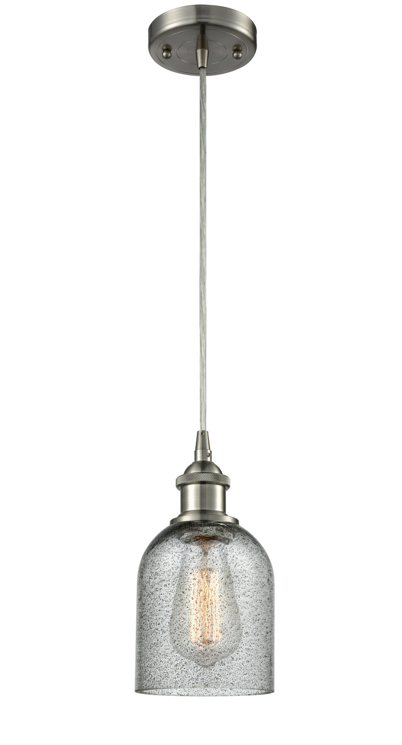 Innovations 516-1P-SN-G257 One Light Mini Pendant, Brushed Satin Nickel