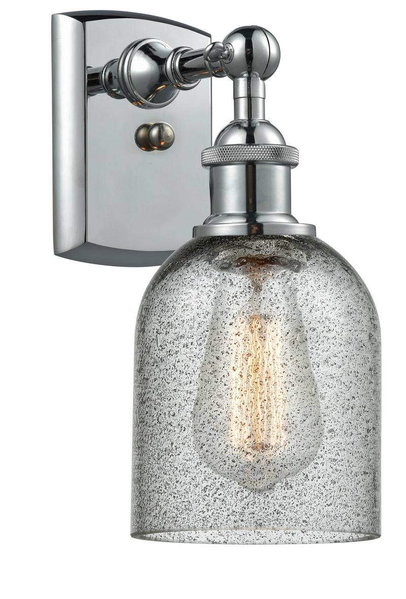 Innovations 516-1W-PC-G257 One Light Wall Sconce, Polished Chrome