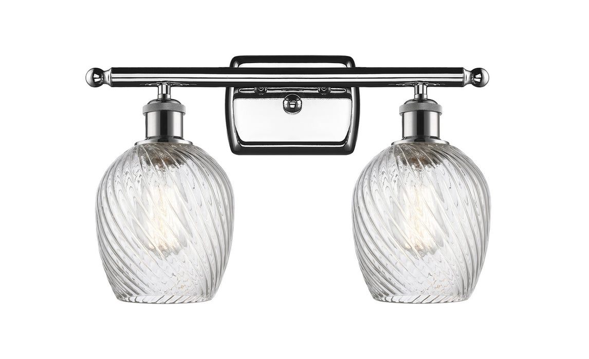 Innovations 516-2W-PC-G292 Two Light Bath Vanity, Polished Chrome