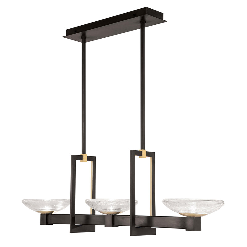 Fine Art 897040-3ST LED Pendant, Black