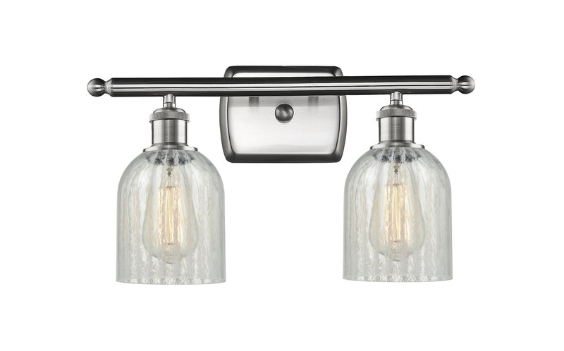 Innovations 516-2W-SN-G2511 Two Light Bath Vanity, Brushed Satin Nickel