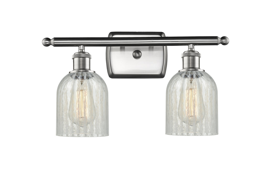 Innovations 516-2W-SN-G2511 Two Light Bath Vanity, Brushed Satin Nickel